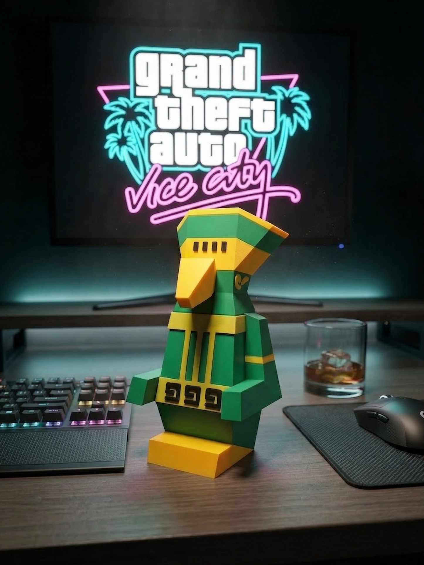 Hidden Package Tiki Statue